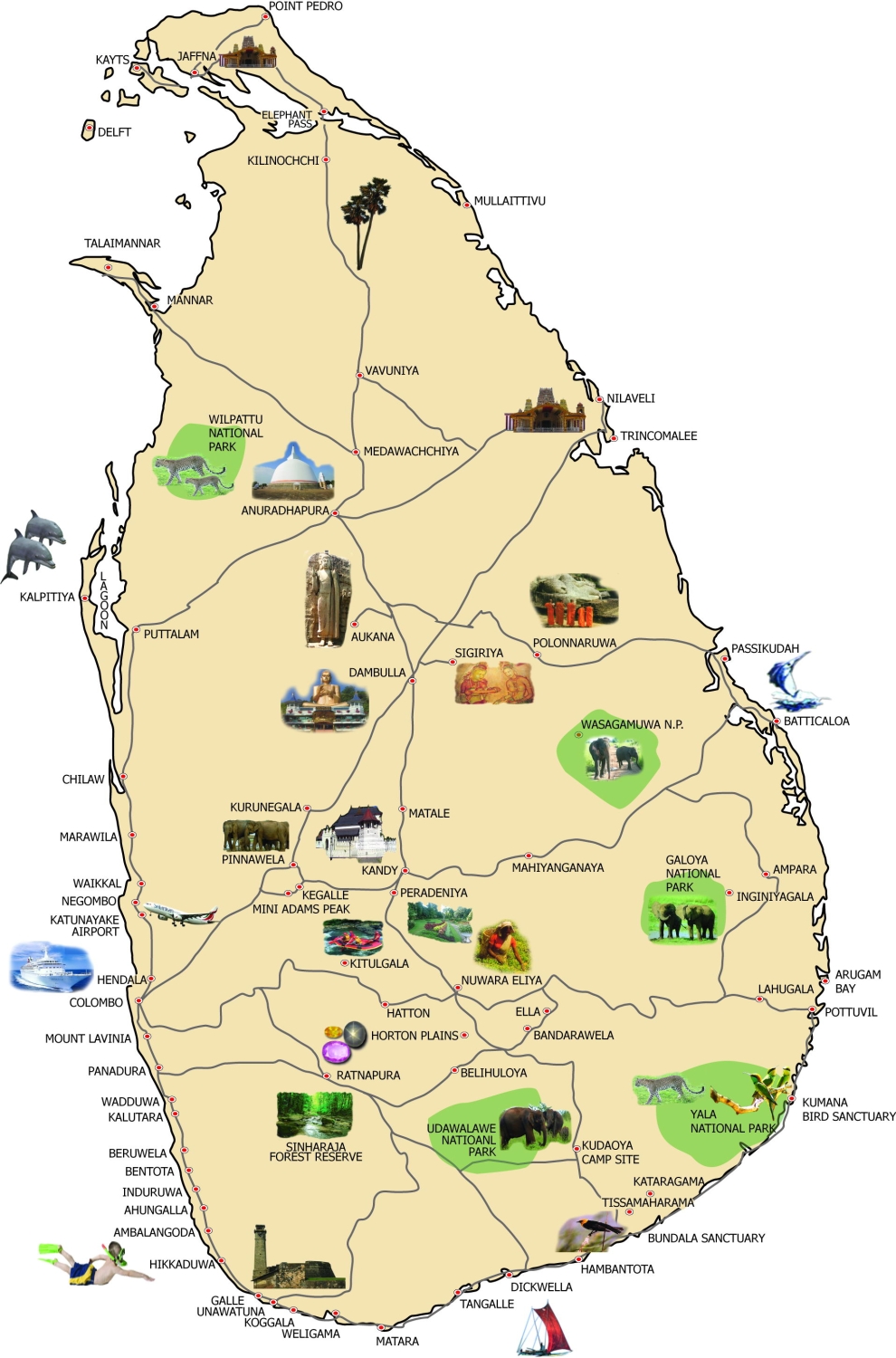 Minihagalkanda Sri Lanka Map Srilankamap - Quickshaws